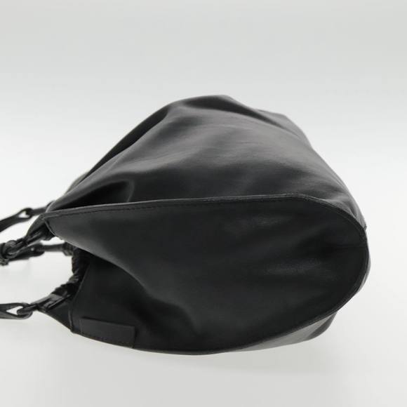 GUCCI Hand Bag Leather Black Silver 001 4335 Auth yk15437 - Picture 3 of 16